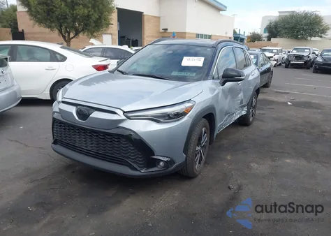 2024 Toyota Corolla Cross Hybrid Xse from USA, damaged, VIN 7MUFBABG6RV020189